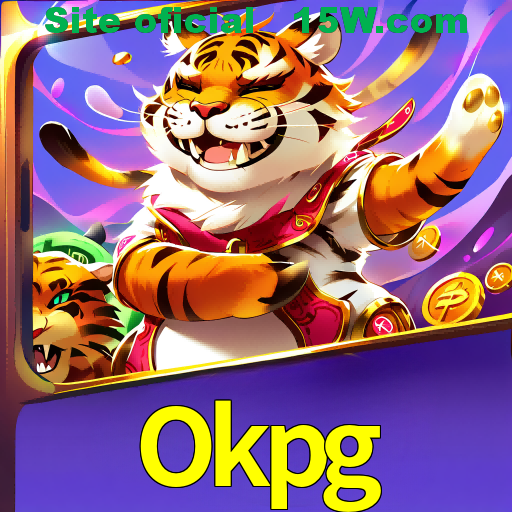 Imagem promocional da Okpg mostrando a plataforma e suas vantagens